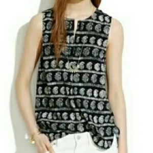 Madewell Novella Top Viscose Sz XS